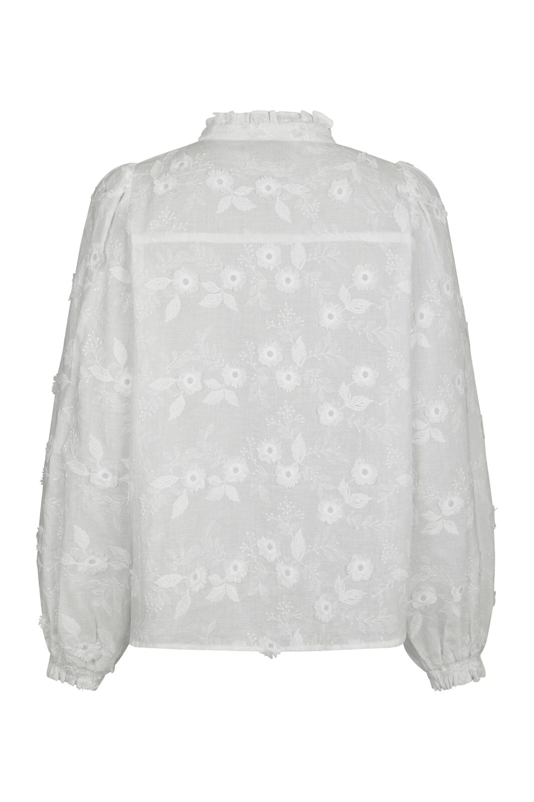 Neo Noir - Oda Deco Emb Shirt 166733 - 120 - White