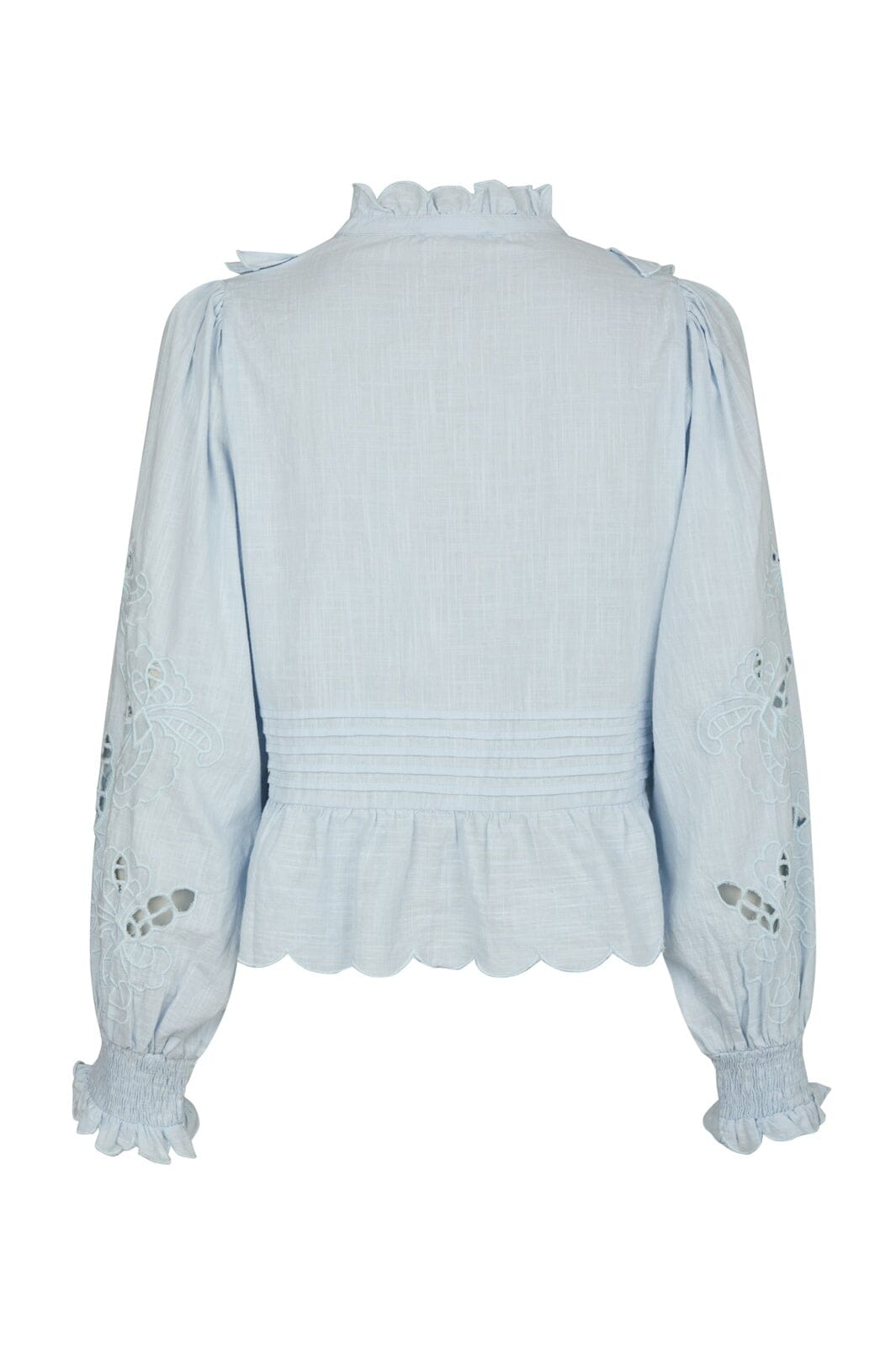 Neo Noir - Petrine Embroidery Blouse 161136 - 145 - Light Blue
