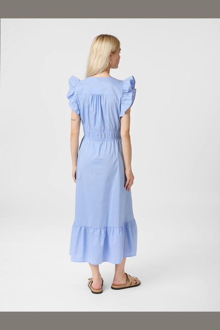Neo Noir - Pollana Poplin Dress 160661 - 554 - Sky Blue
