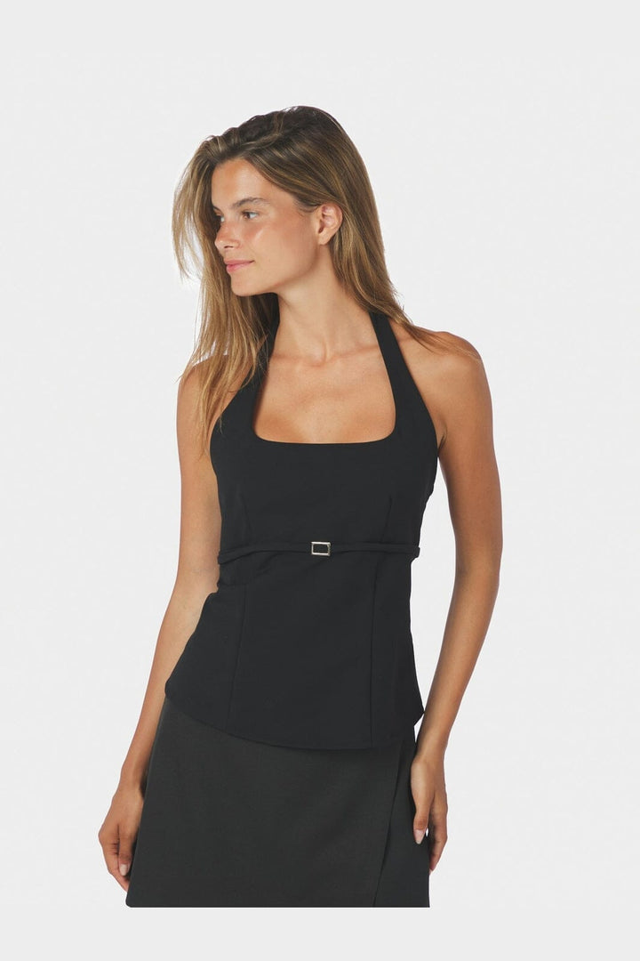 Neo Noir - Rafla Stretchy Top 170281 - 100 - Black