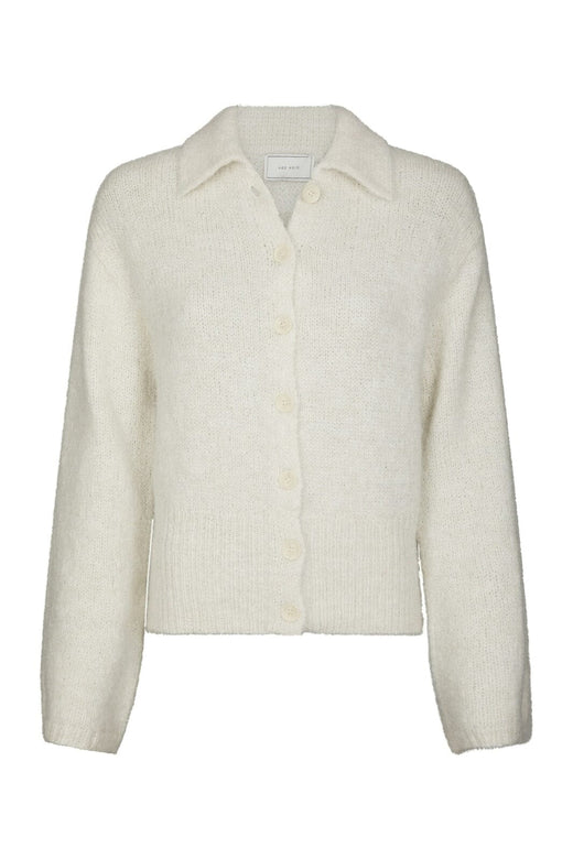 Neo Noir - Ramera Fluffy Knit Cardigan 168267 - 121 - Off White