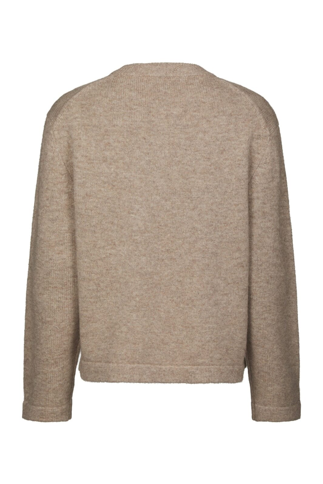 Neo Noir - Rivi Solid Knit Blouse 165924 - 976 - Beige Melange
