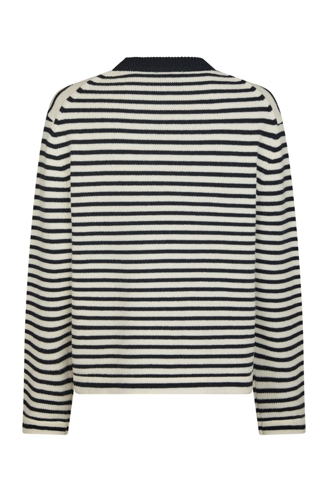 Neo Noir - Rivi Stripe Knit Sweater 164957 - 764 - White/Navy