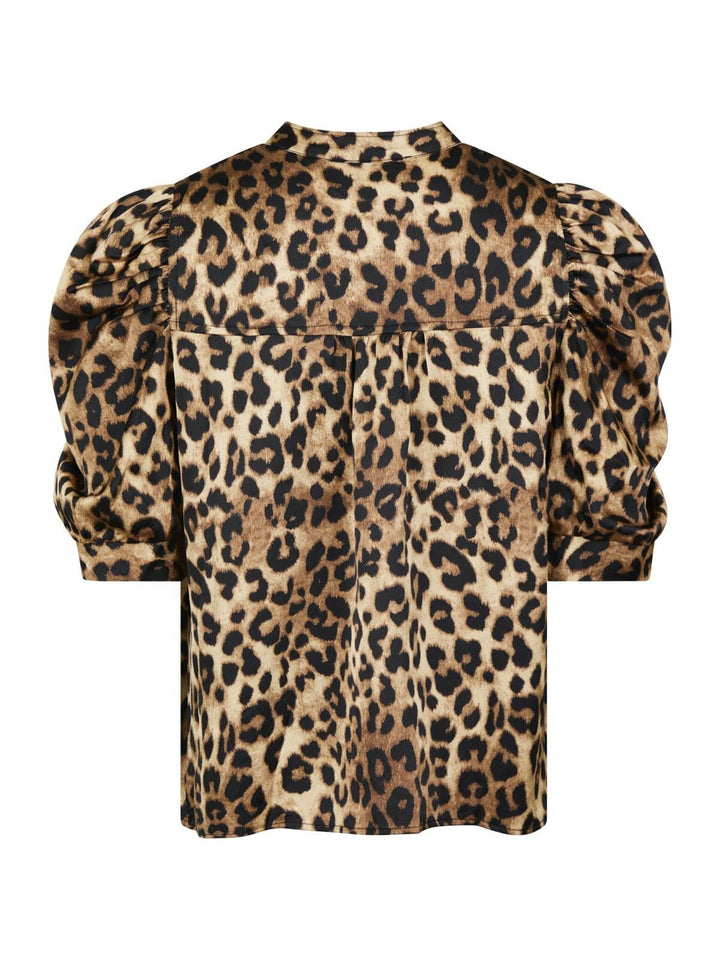 Neo Noir - Roella Leo Blouse - Leopard T-shirts 