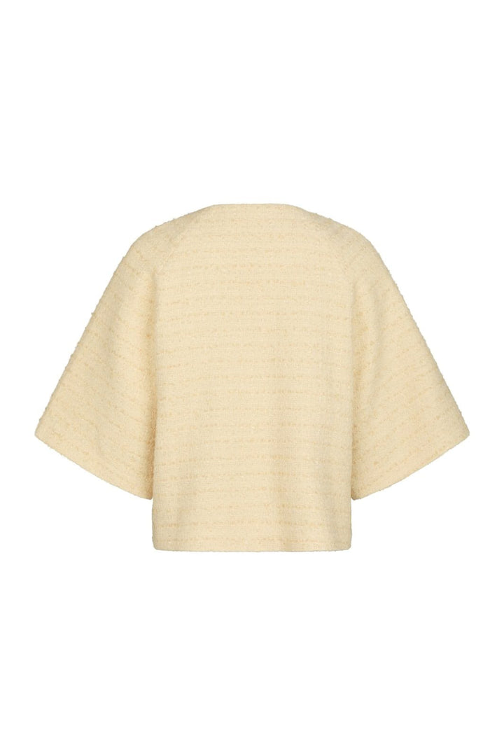 Neo Noir - Rosella Boucle Mini Jacket 166488 - 191 - Light Yellow