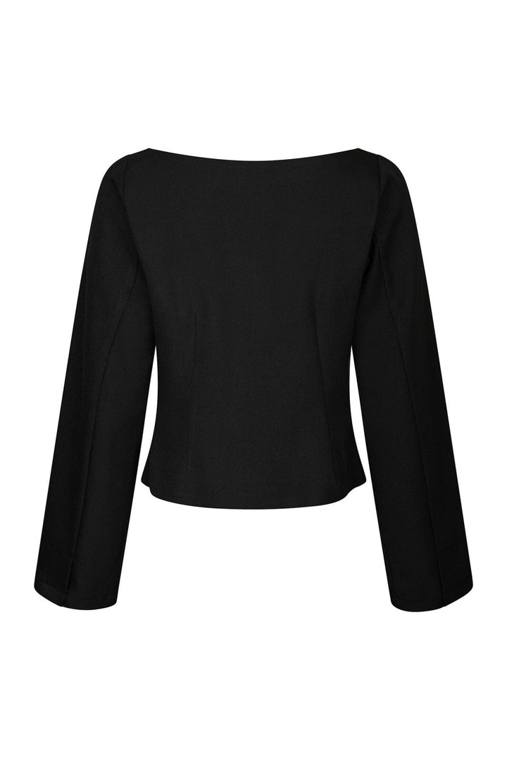 Neo Noir - Salsa Structure Blouse 166610 - 100 - Black