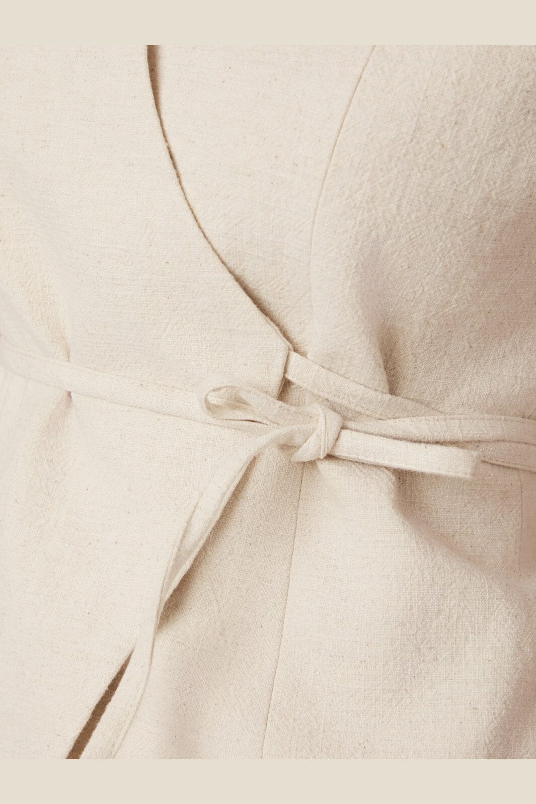 Neo Noir - Samara Ramie Waistcoat 165105 - 815 - Natural