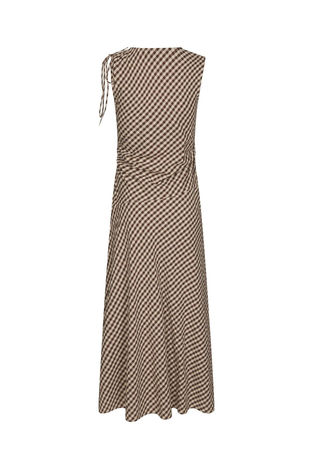 Neo Noir - Saxton Check Dress 167962 - 210 - Brown