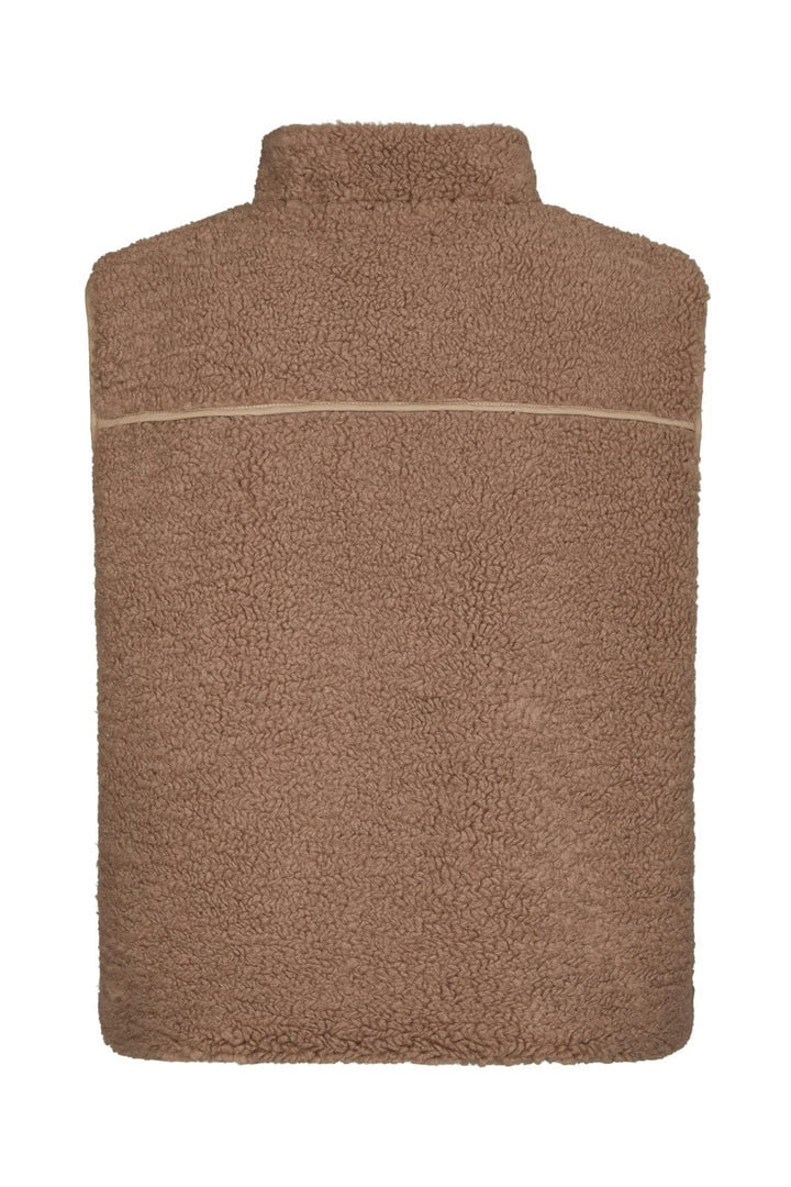 Neo Noir - Scout Teddy Waistcoat 155725 - 214 - Taupe