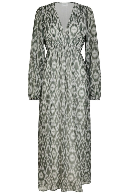 Neo Noir - Silfi Graphic Fade Dress 166049 - 723 - Dusty Green Kjoler 