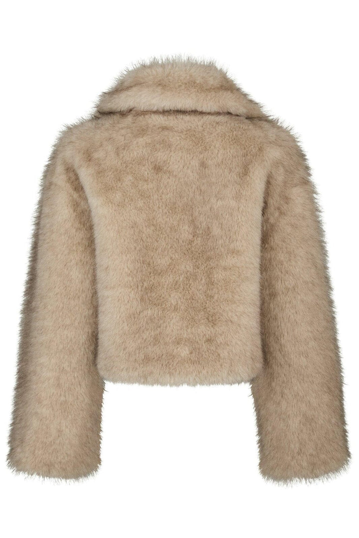 Neo Noir - Steff Faux Fur Jacket 165376 - 123 - Beige