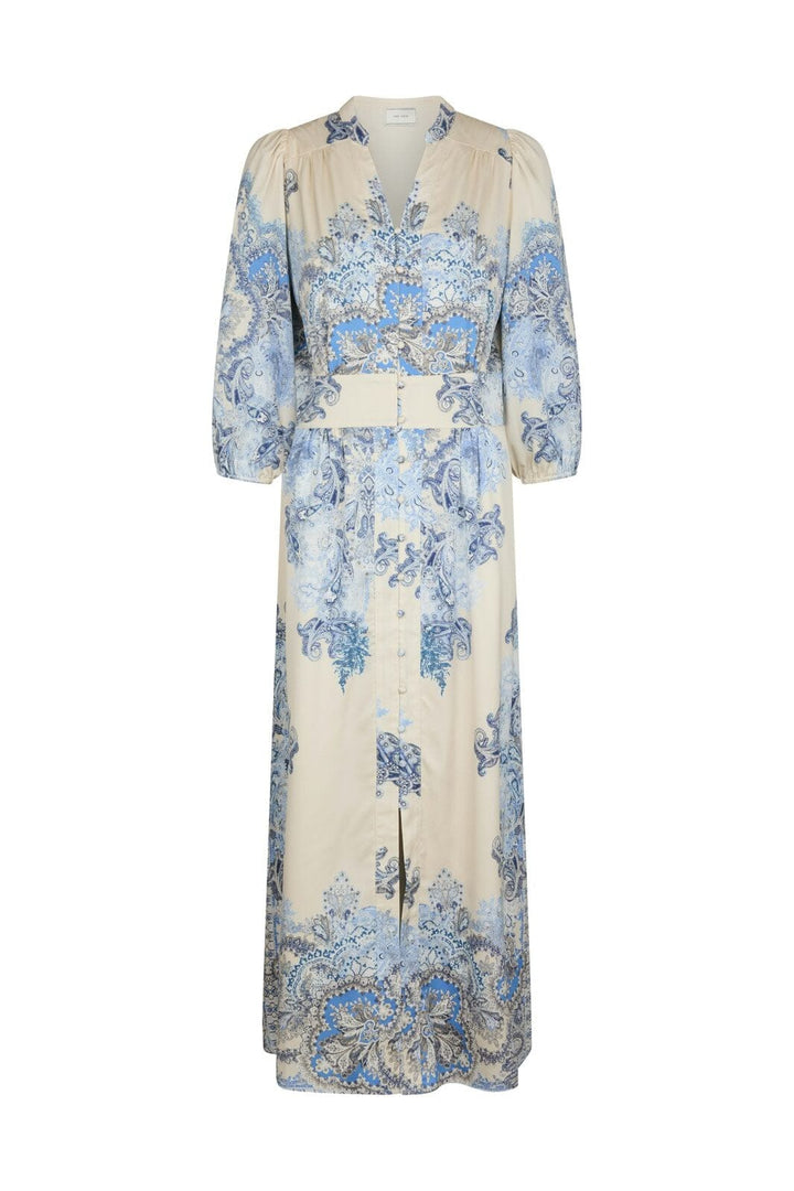 Neo Noir - Stellar Artist Paisley Dress 165339 - 510 - Powder Blue