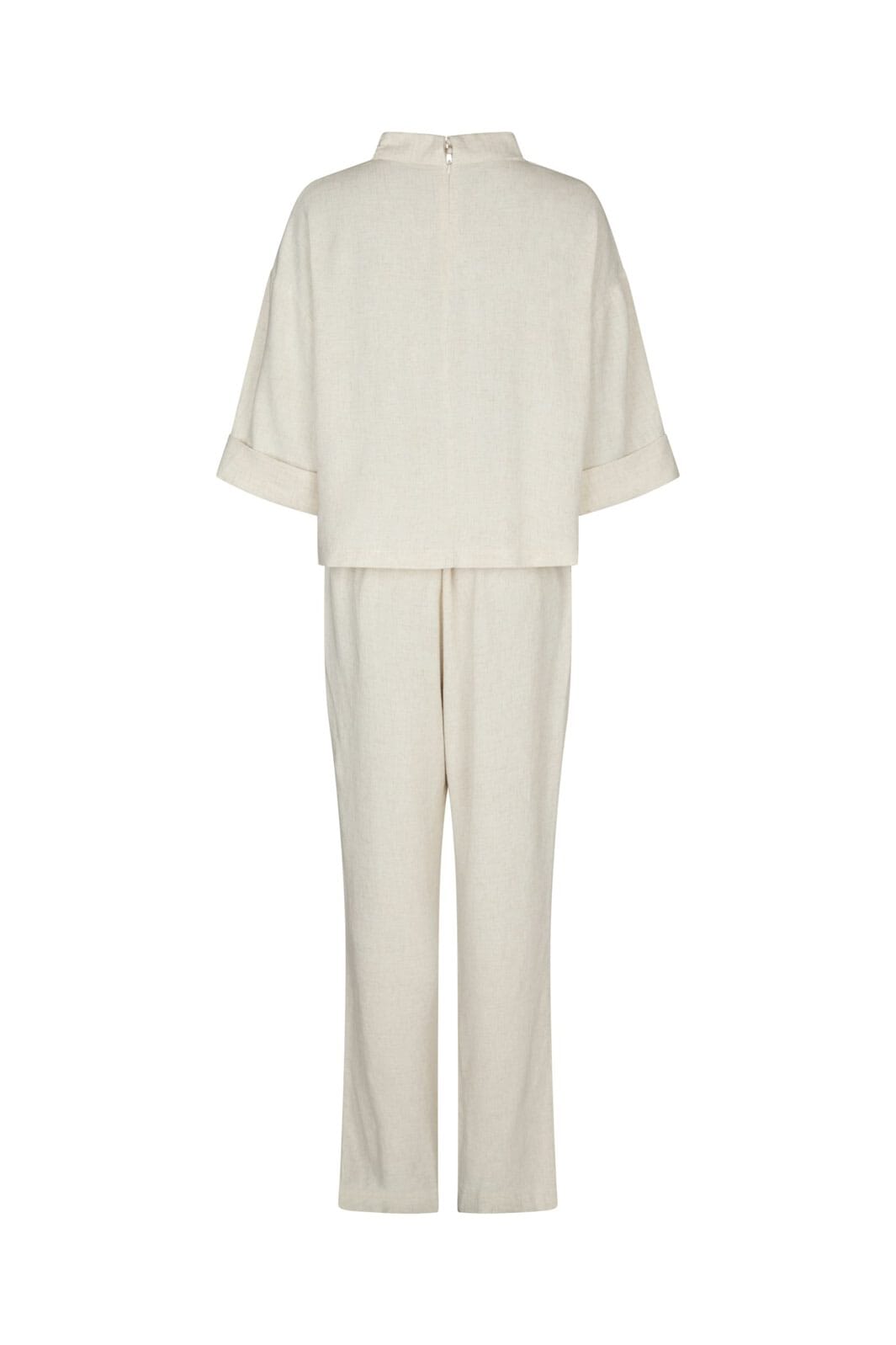 Neo Noir - Tatjanna Linen Jumpsuit 165935 - 815 - Natural