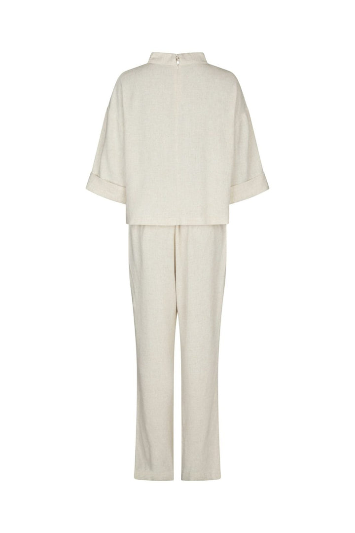 Neo Noir - Tatjanna Linen Jumpsuit 165935 - 815 - Natural