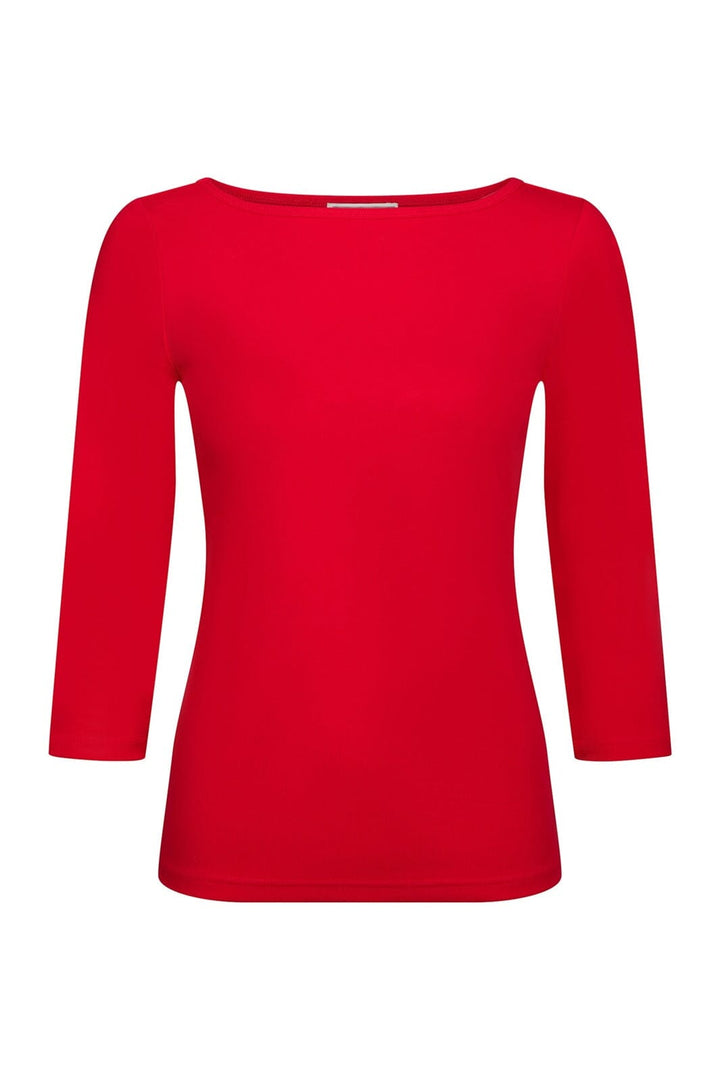 Neo Noir - Thyra Jersey Blouse 169744 - 160 - Red