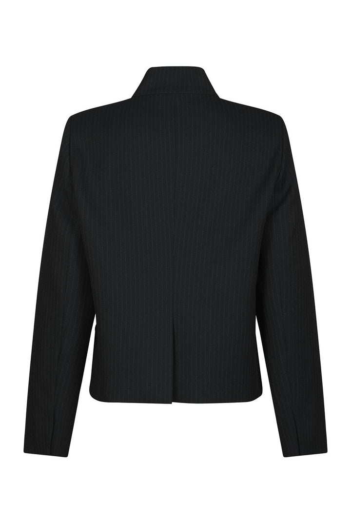 Neo Noir - Tiria Slim Pinstripe Blazer 169991 - 702 - Dark Navy