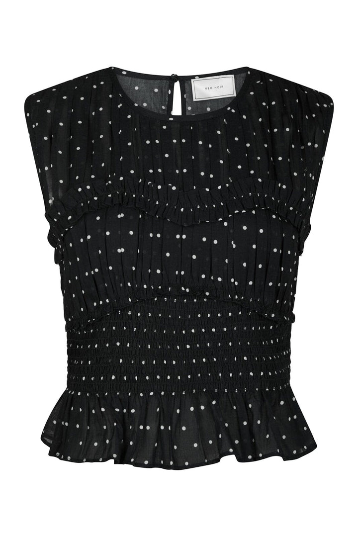 Neo Noir - Tiril Dot Top 166764 - 100 - Black