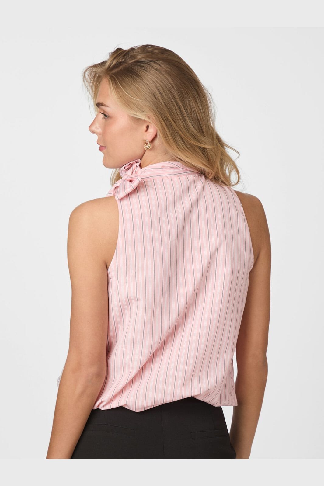 Neo Noir - Veda Stripe Top 165002 - 165 - Rose