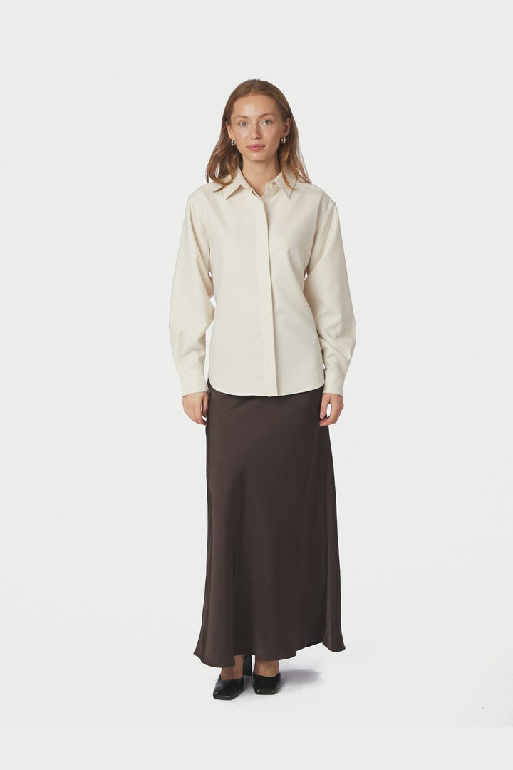 Neo Noir - Waldis Solid Shirt 163992 - 122 - Creme