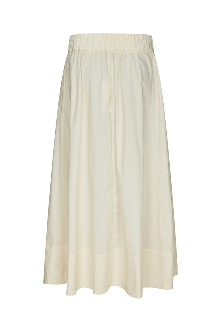 Neo Noir - Yara Long Poplin Skirt 163076 - 416 - Butter Yellow