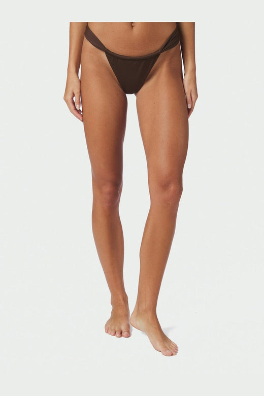 Neo Noir - Zanita Solid Bikini Brief 167802 - 676 - Dark Brown