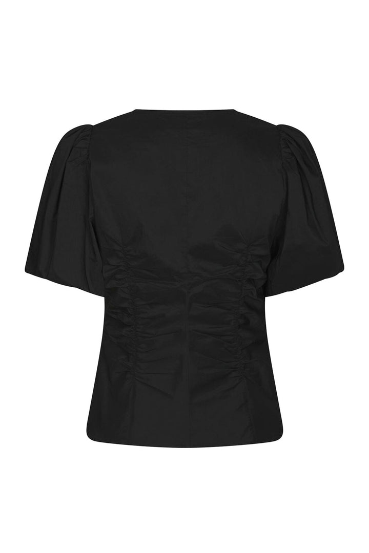 Neo Noir - Zaria Poplin Blouse 167568 - 100 - Black