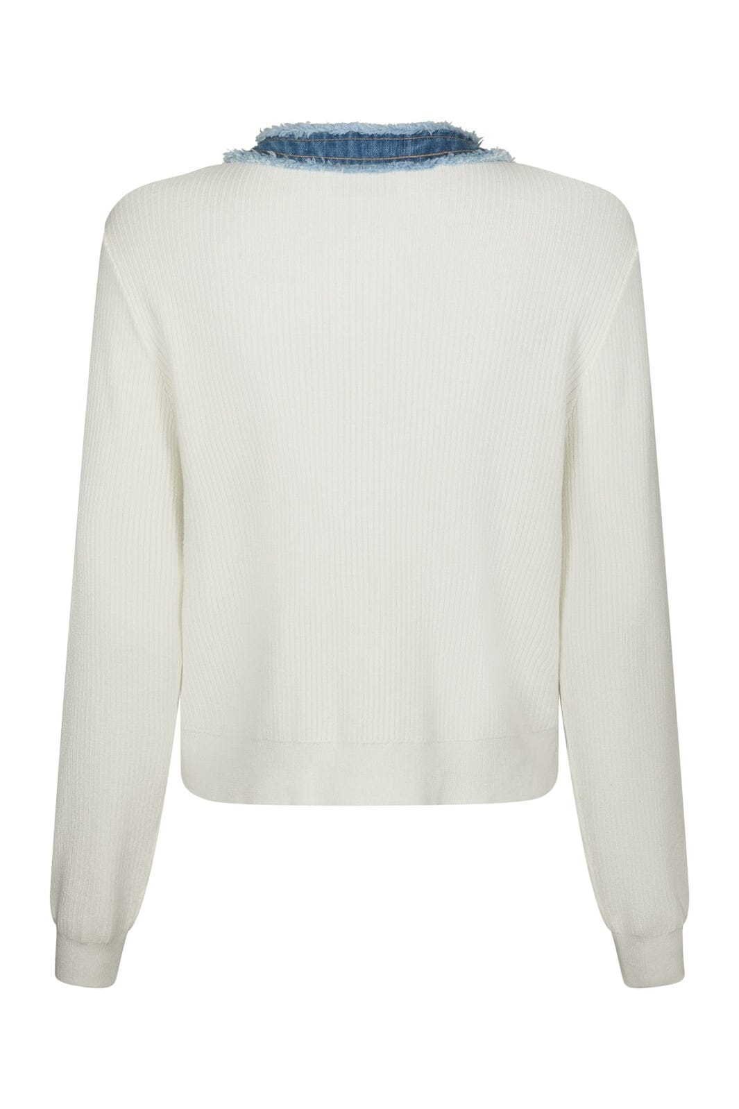 Neo Noir - Zelma Knit Denim Cardigan 167245 - 121 - Off White