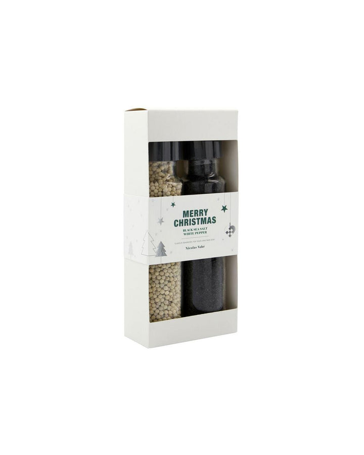 Nicolas Vahé - Gift Box, Chblack Sea Salt + Pepper, White, 320|175 G|g - 104980729