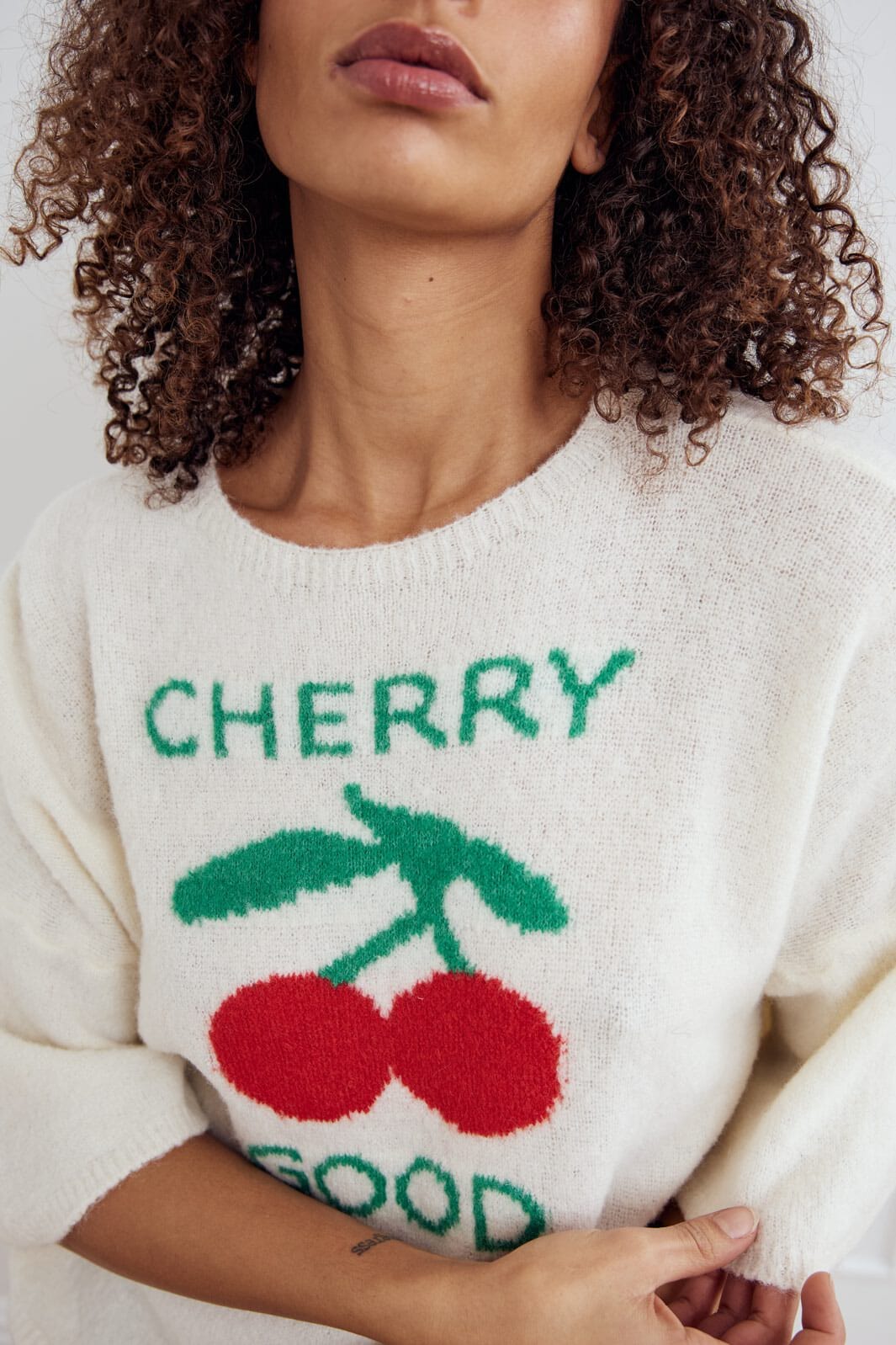 Noella - Cherry Good Knit 14010001 - 974 - Ivory