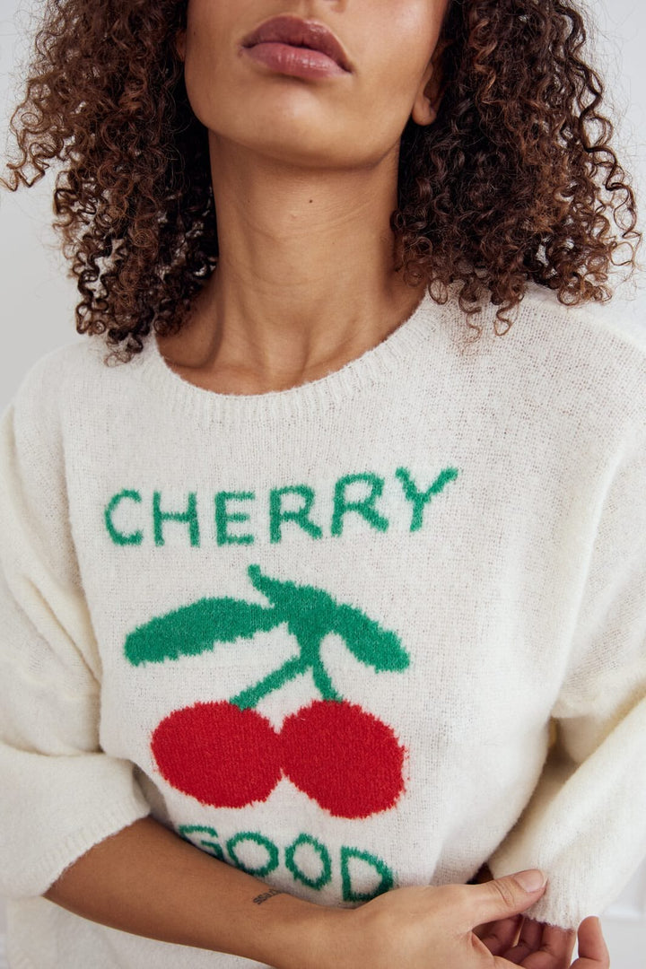 Noella - Cherry Good Knit 14010001 - 974 - Ivory