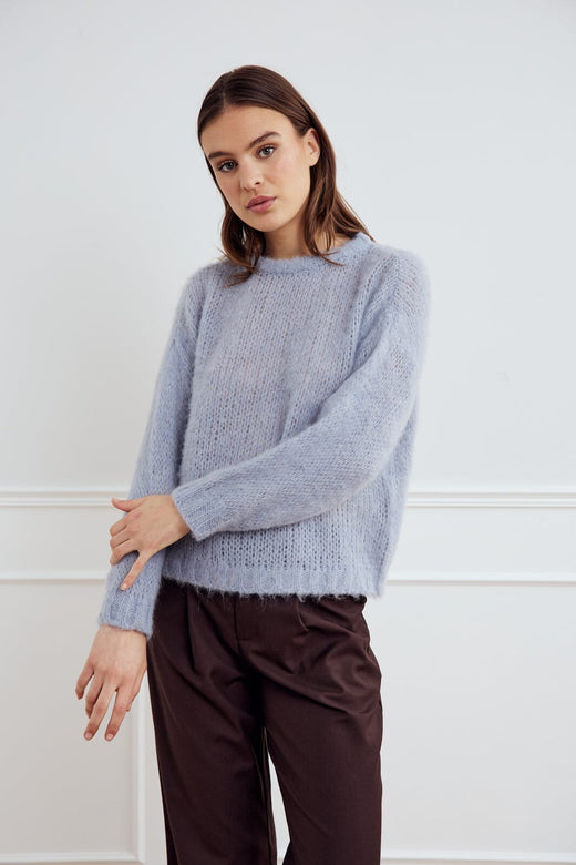 Noella - Delta Knit Sweater 12160008 - 1386 - Dove Blue