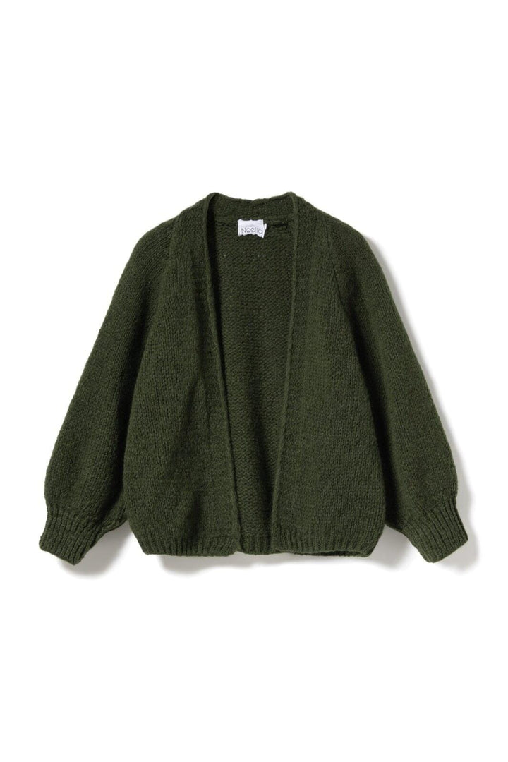 Noella - Fora Knit Cardigan - 545 Dark Army Cardigans 