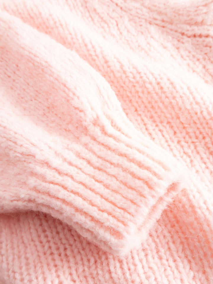 Noella - Fora Knit Cardigan - Rose Cardigans 