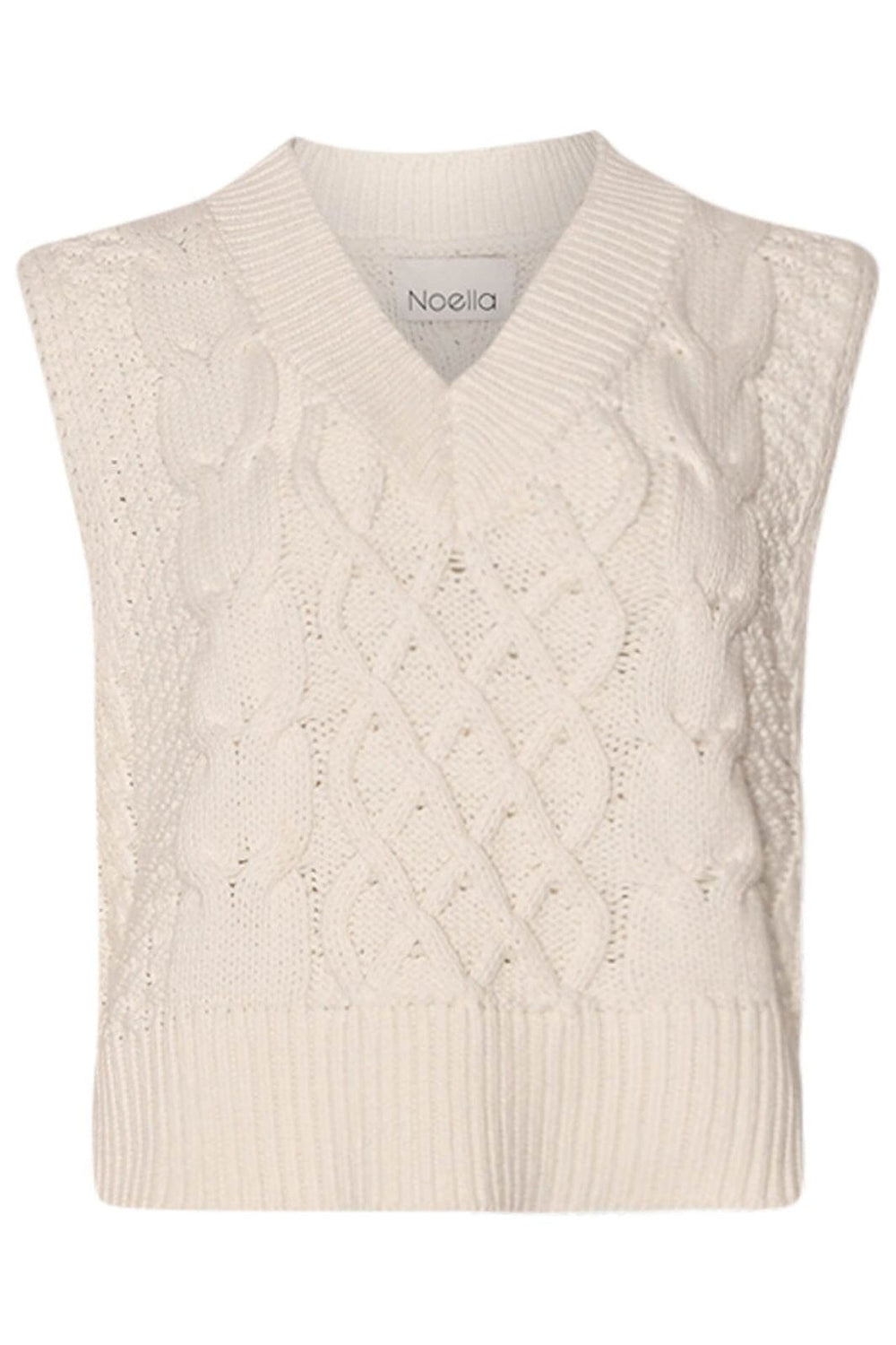 Noella - Gio Knit Vest 13760001 - 974 - Ivory
