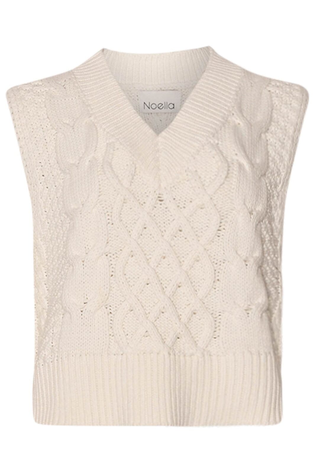 Noella - Gio Knit Vest 13760001 - 974 - Ivory