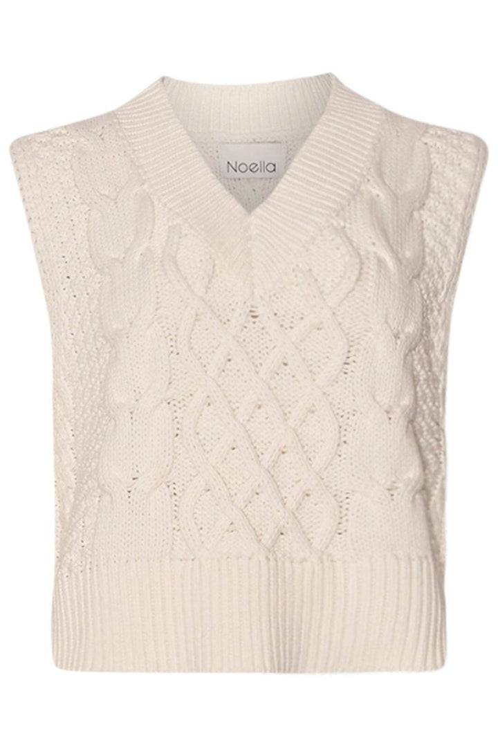 Noella - Gio Knit Vest 13760001 - 974 - Ivory