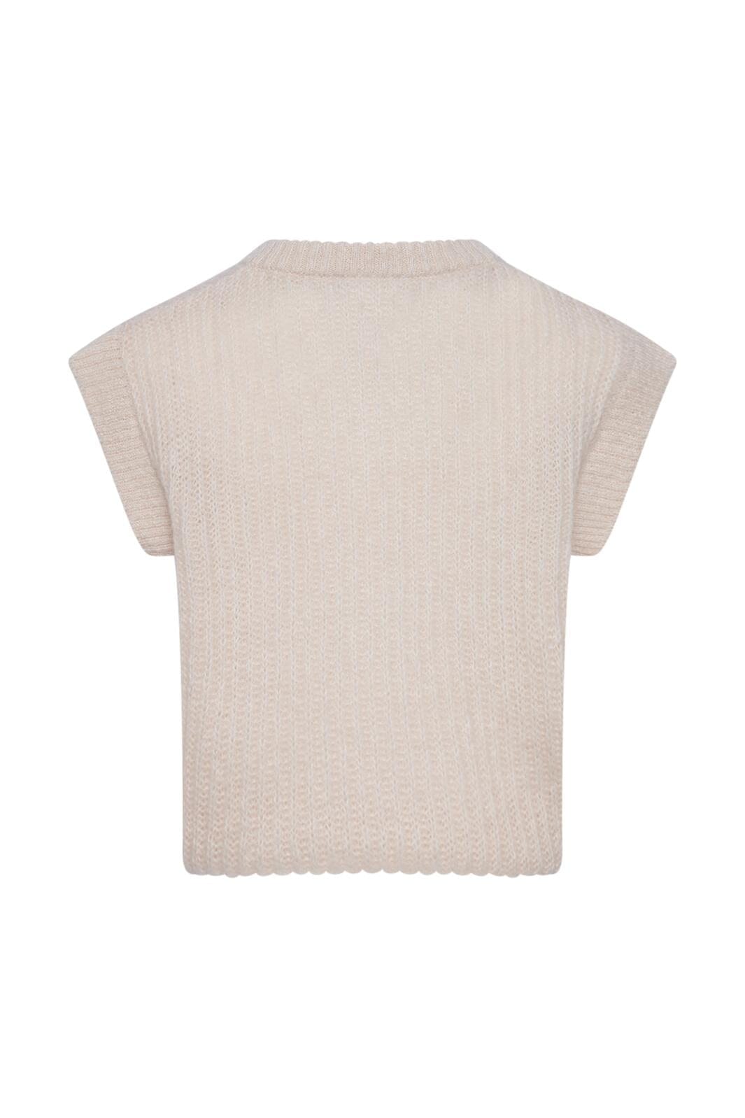 Noella - Jamie Knit Vest - 025 Oatmeal