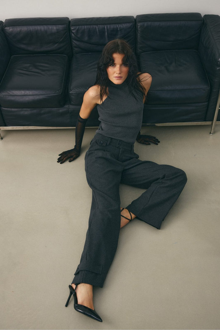 Noella - Joann Pants 11790035 - 1252 - Dark Grey Mel.