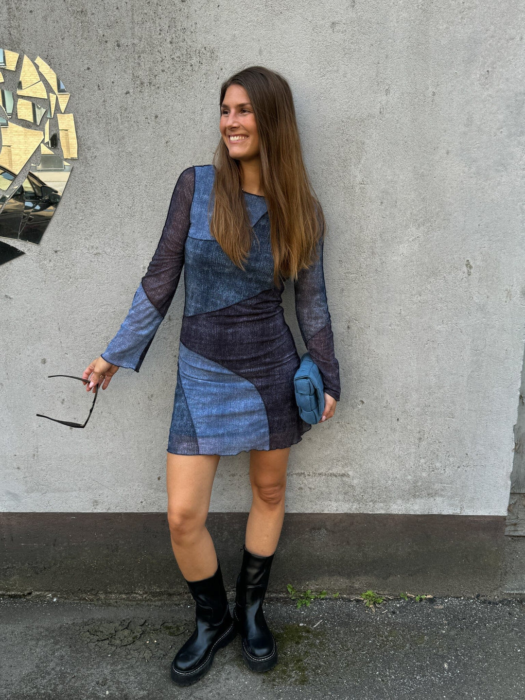 Noella - Joanna Dress - 1015 Odera Print Kjoler 