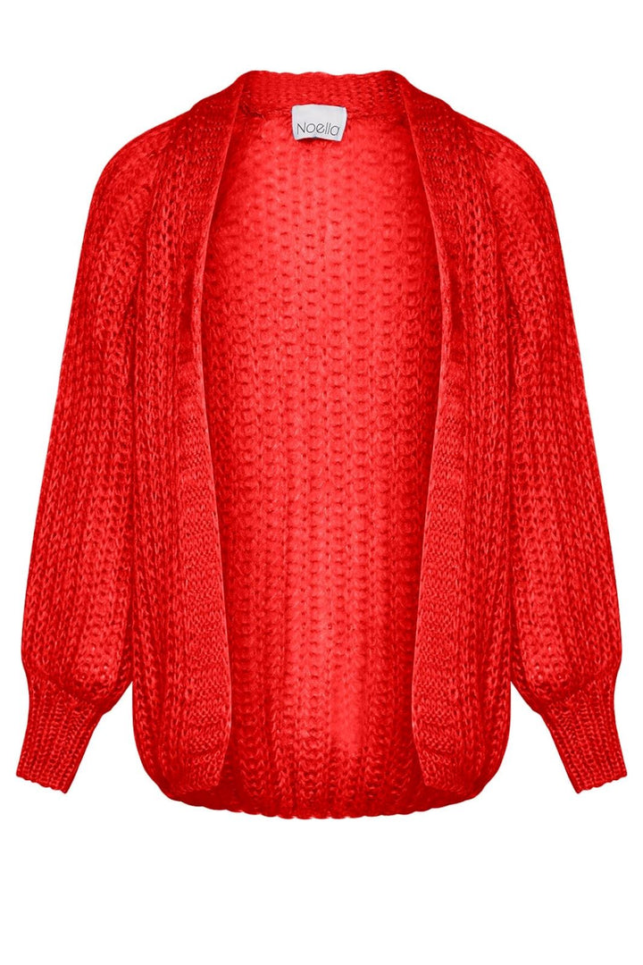 Noella - Joseph Cardigan - Solid Bright Red Cardigans 