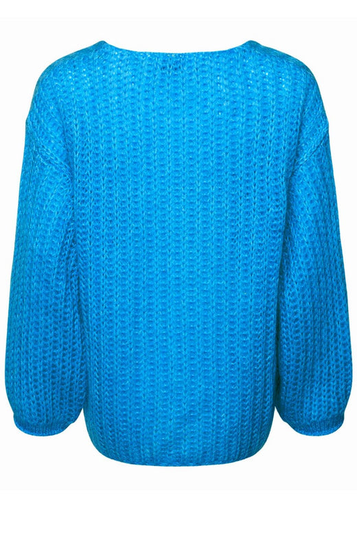 Noella - Joseph Knit Sweater - 387 Sky Blue Strikbluser 
