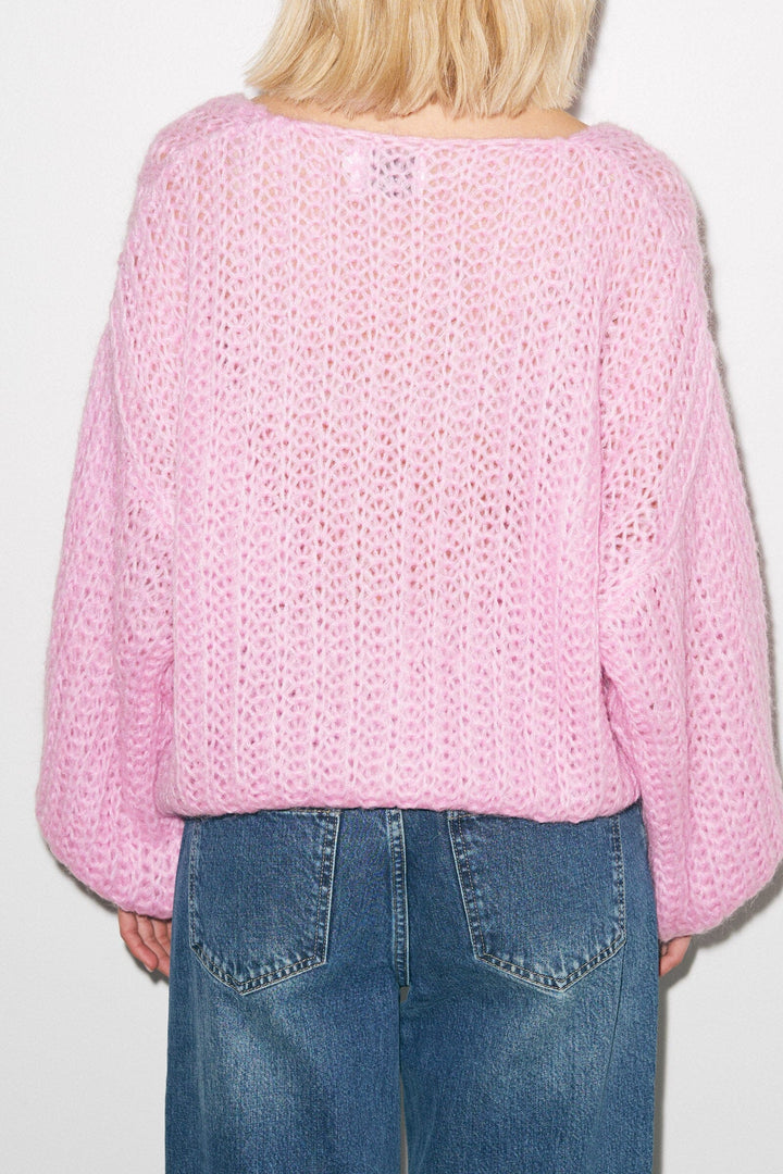 Noella - Joseph Knit Sweater - 599 Dusty Pink Strikbluser 