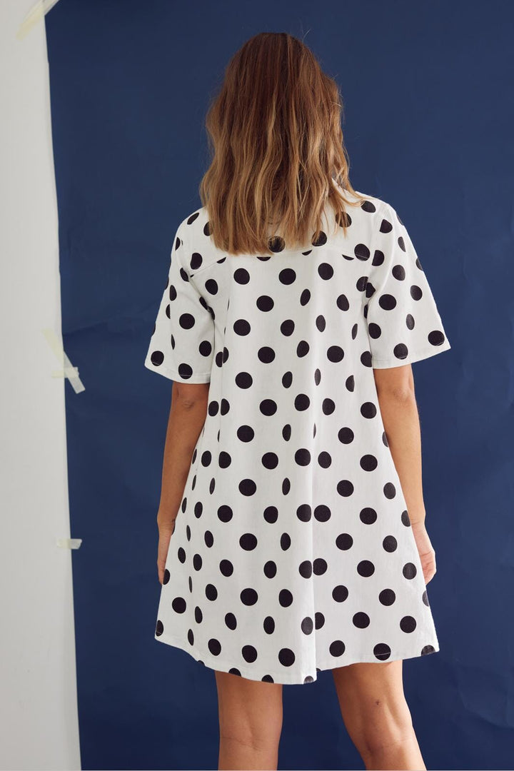 Noella - Jozie Dress 13280003 - 1323 Carmella White Print