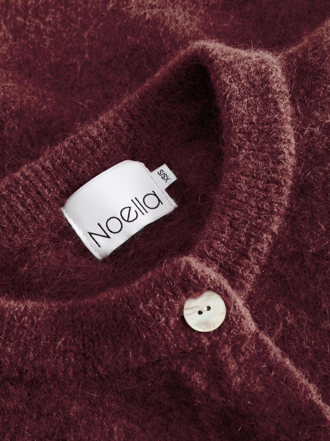 Noella - Kae Ss Knit Cardigan 12940086 - 1285 - Rust Cardigans 