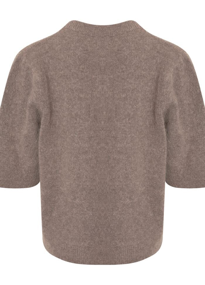 Noella - Kae Ss Knit Cardigan 12940086 - 173 - Coffee Cardigans 