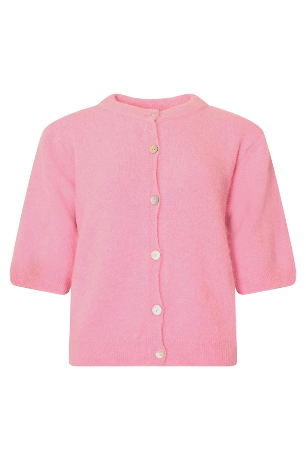 Noella - Kae Ss Knit Cardigan 12940086 - 549 - Blush Cardigans 