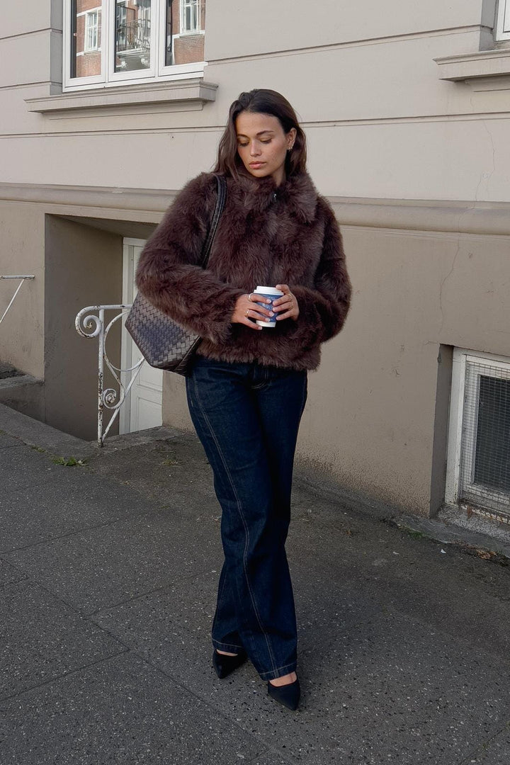 Noella - Kallysta Jacket 12190001 - 1343 - Chocolate Brown Jakker 