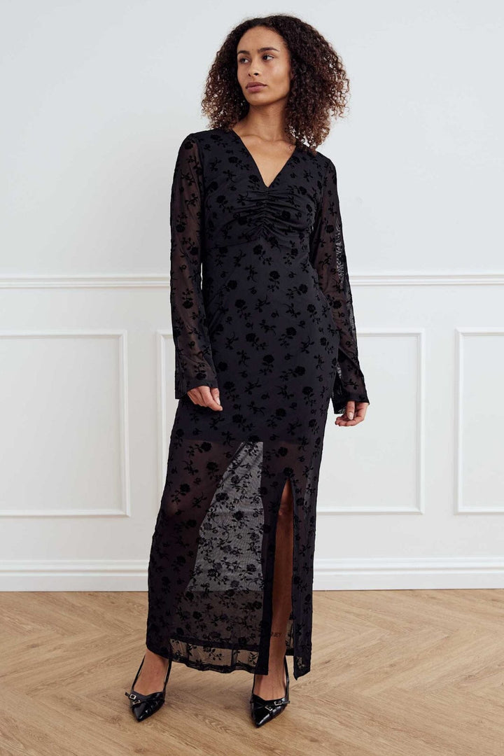 Noella - Kameyella Dress 14110002 - 1385 - Clarity Black Print