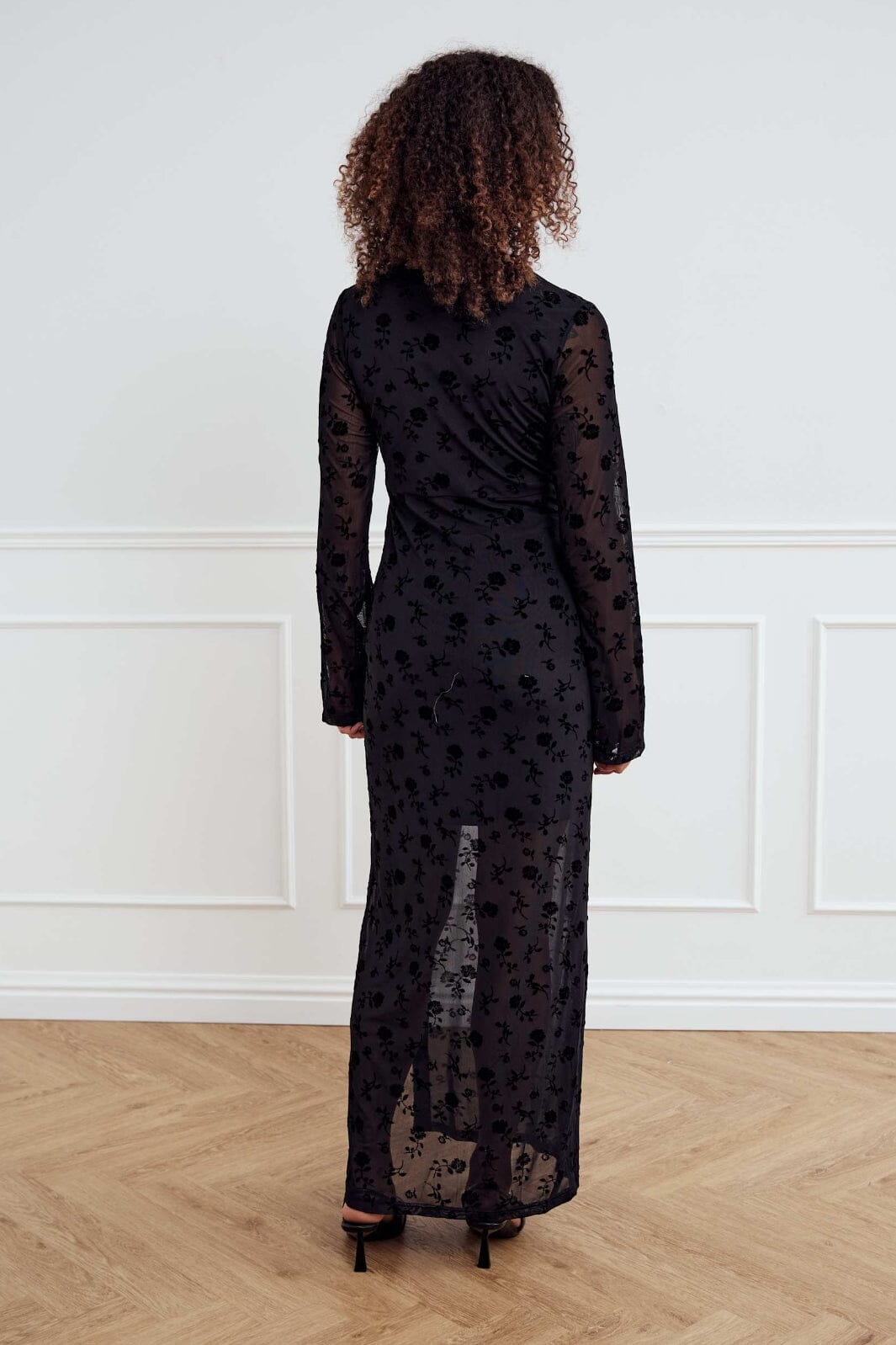 Noella - Kameyella Dress 14110002 - 1385 - Clarity Black Print