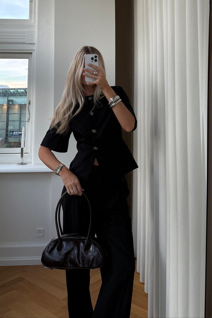 Noella - Kazia Pants - 004 Black Bukser 